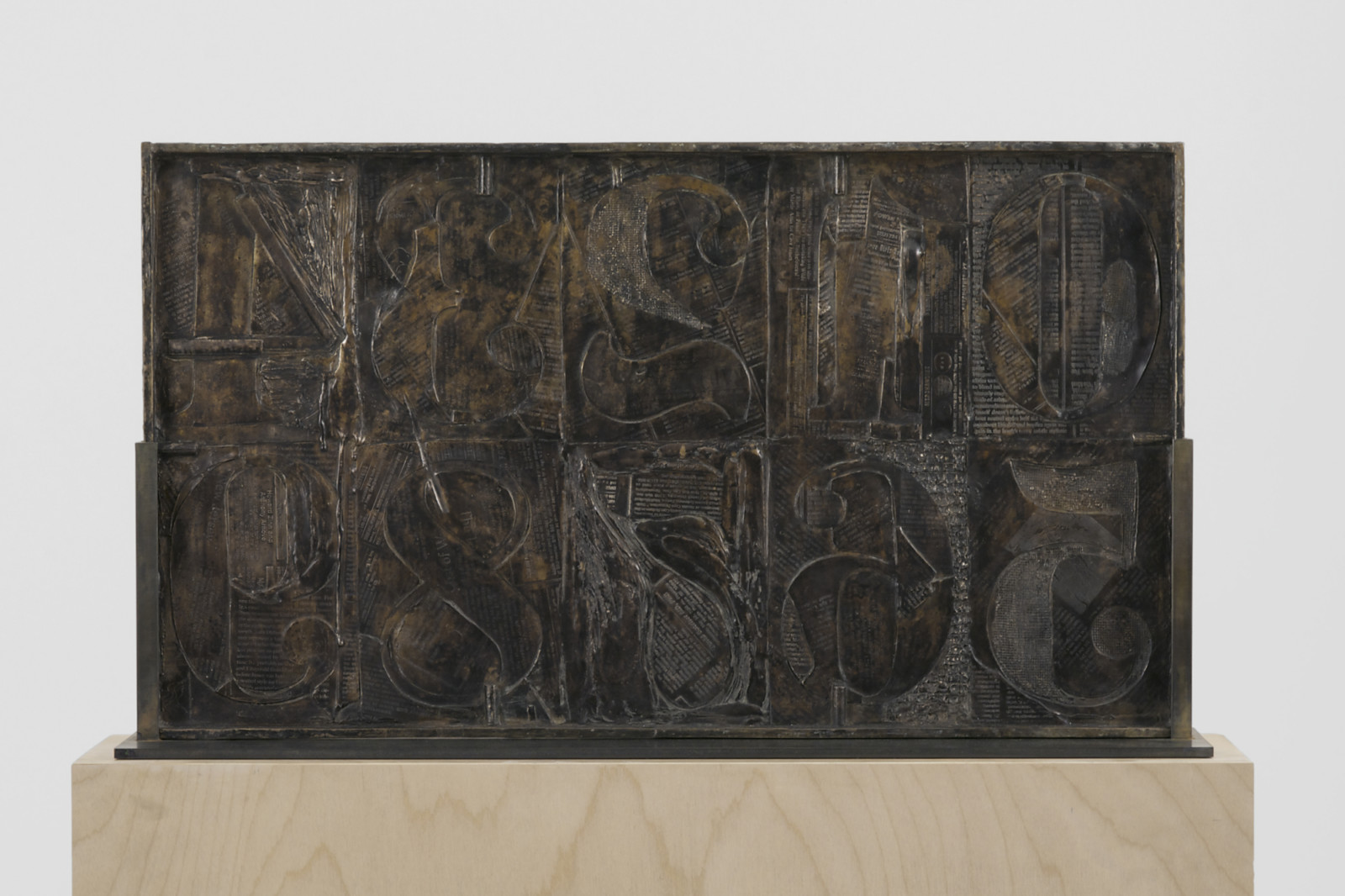 Sculpture by Jasper Johns, , dated 2010
