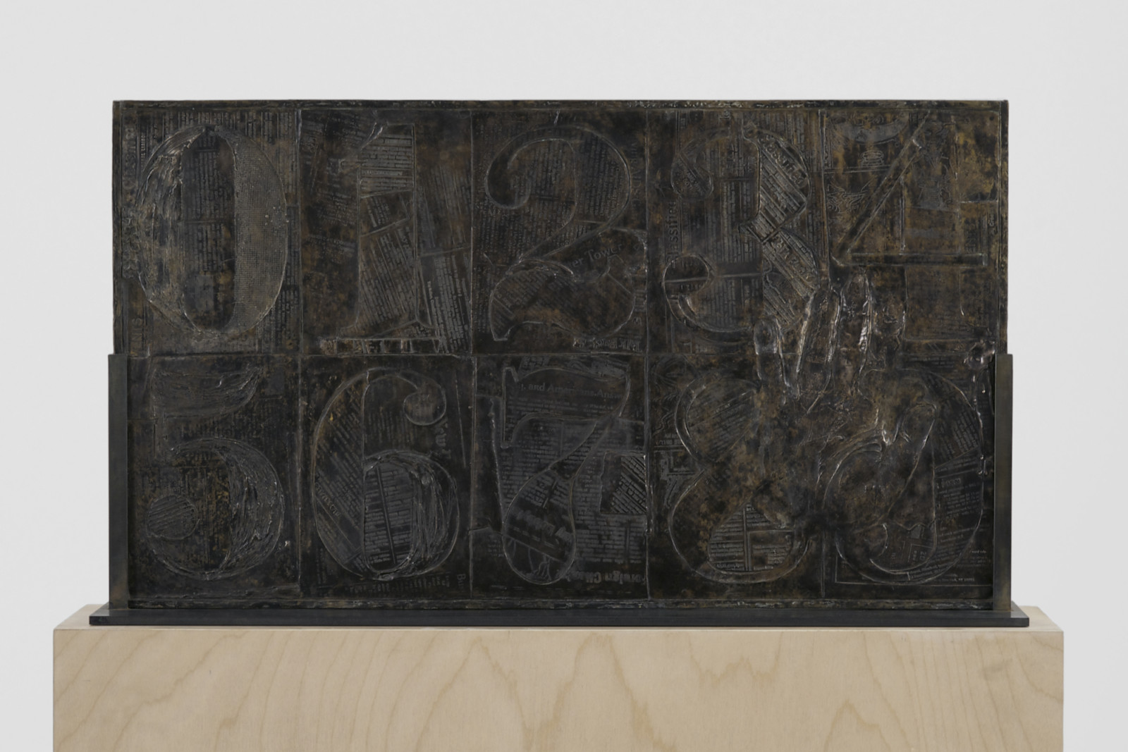 Sculpture by Jasper Johns, , dated 2010