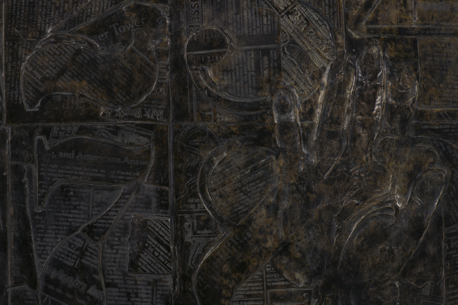 Sculpture by Jasper Johns, , dated 2010