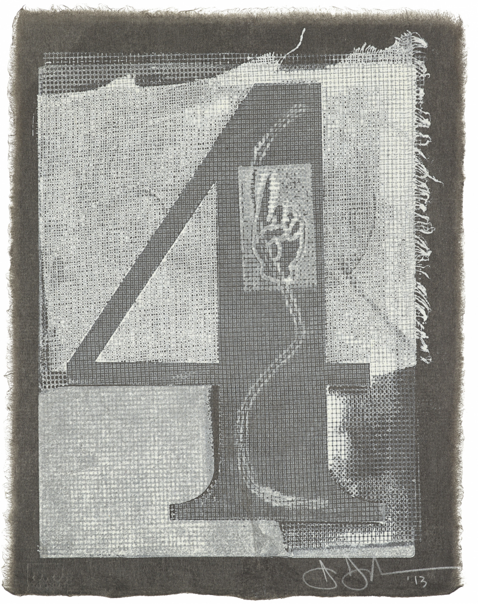 Print by Jasper Johns, , dated 2013