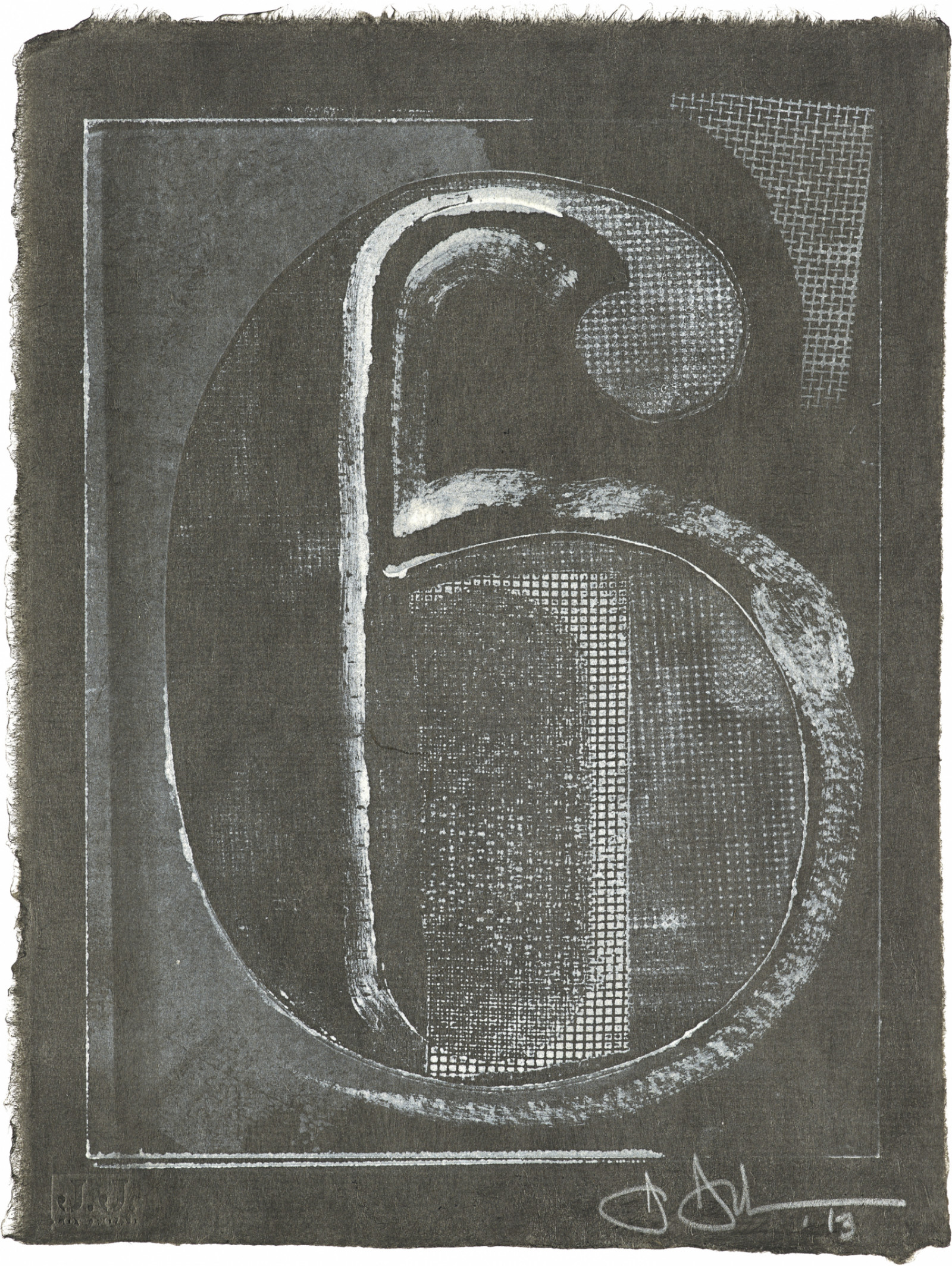Print by Jasper Johns, , dated 2013