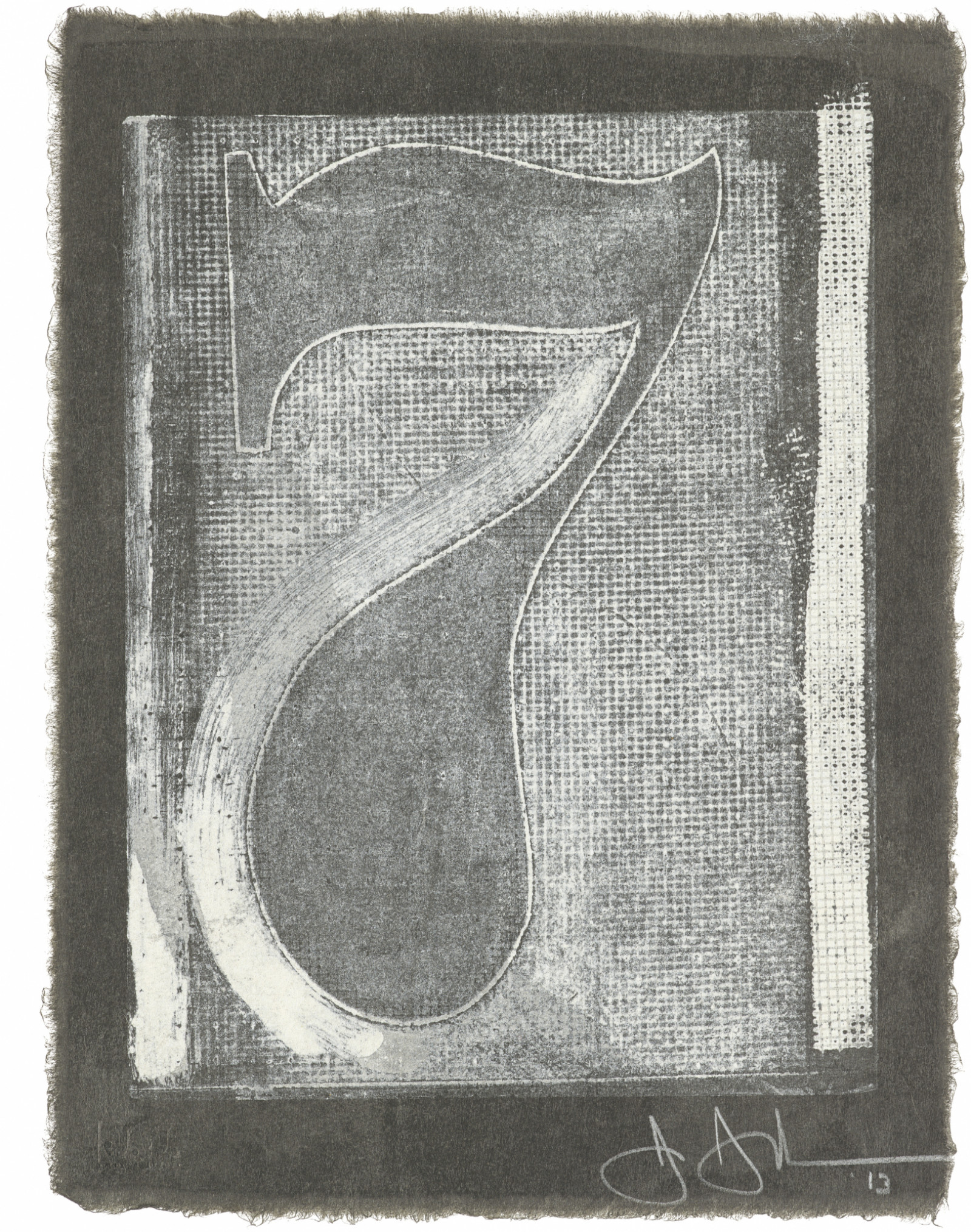 Print by Jasper Johns, , dated 2013