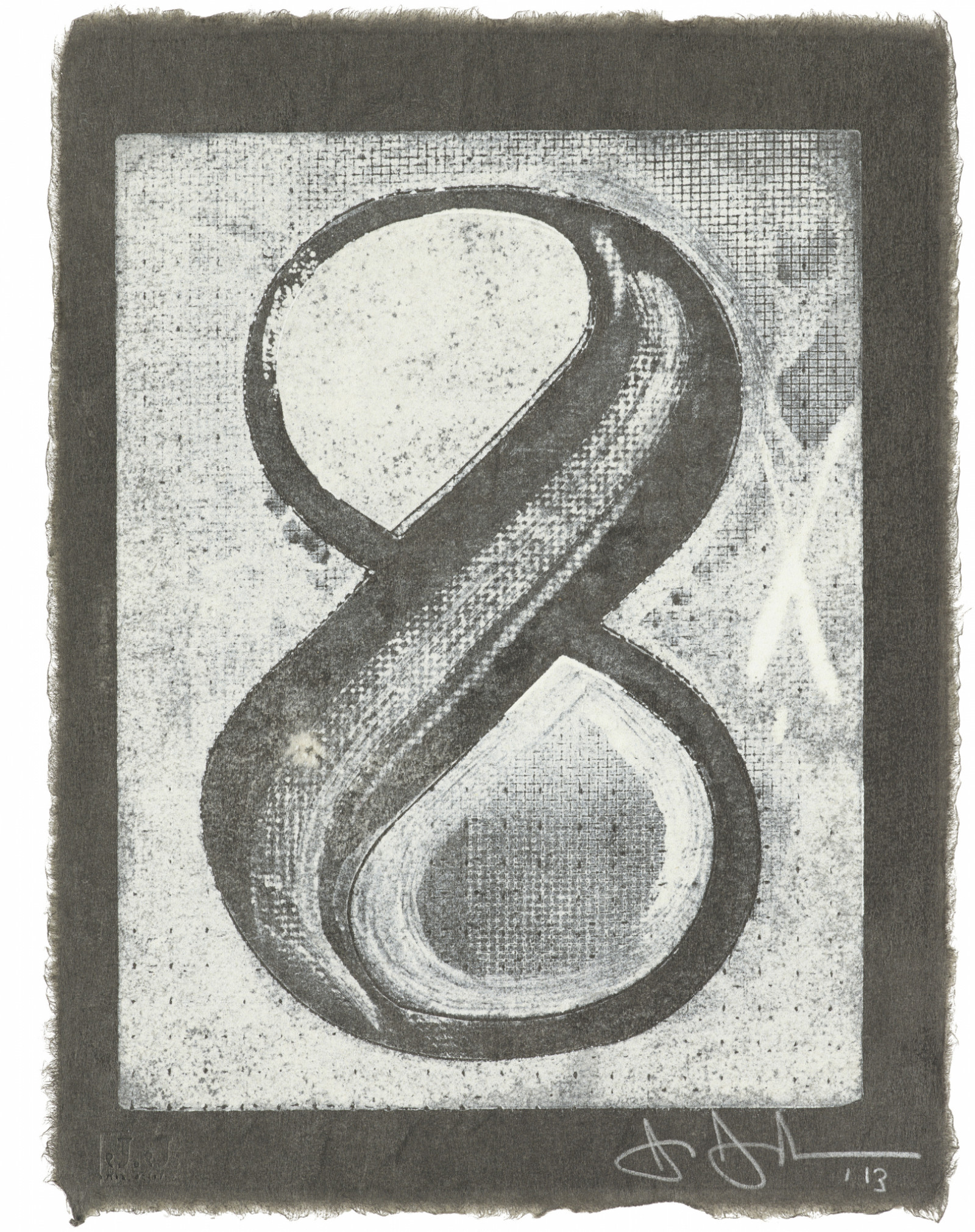 Print by Jasper Johns, , dated 2013
