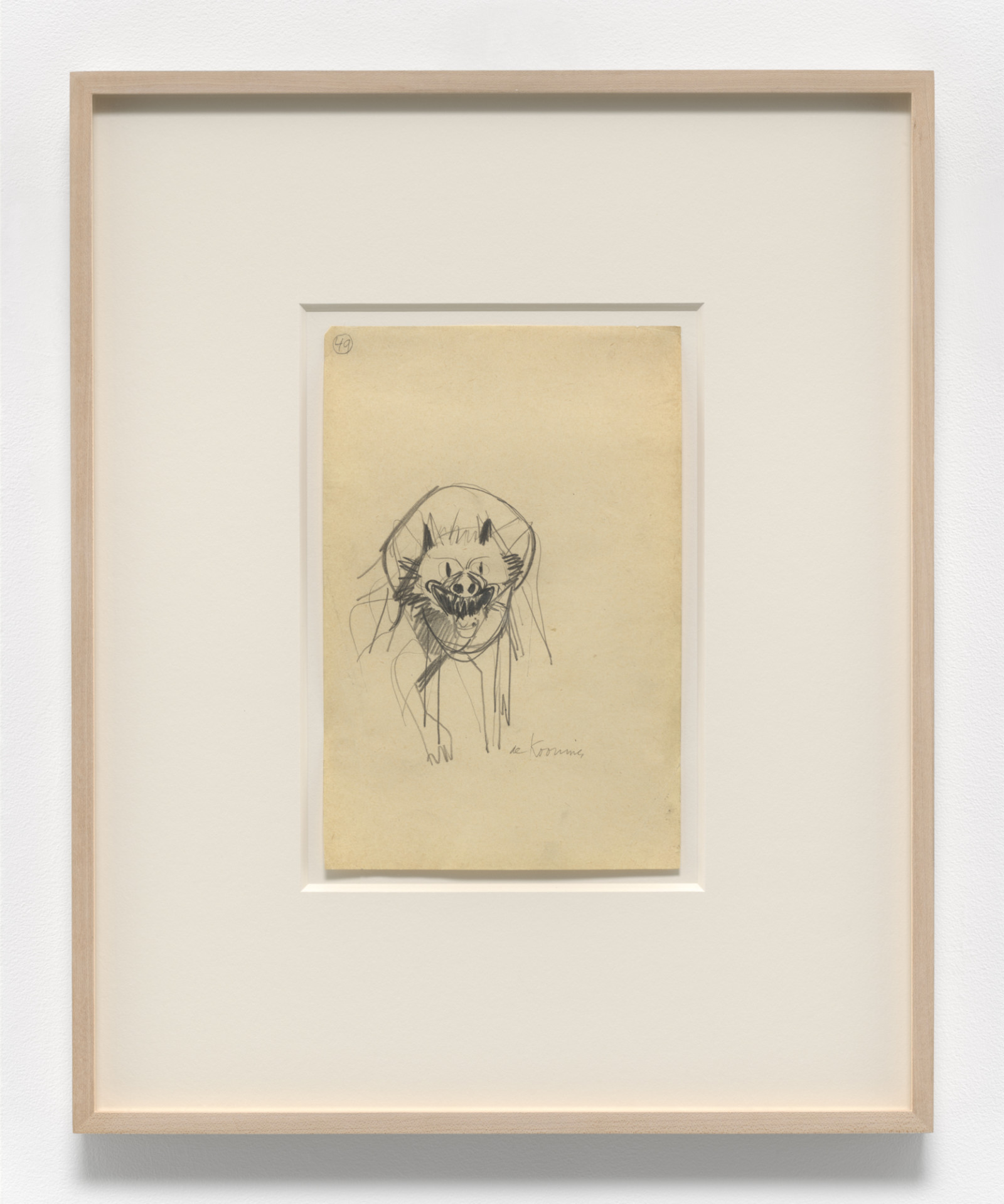 Drawing, dated c. 1949–53