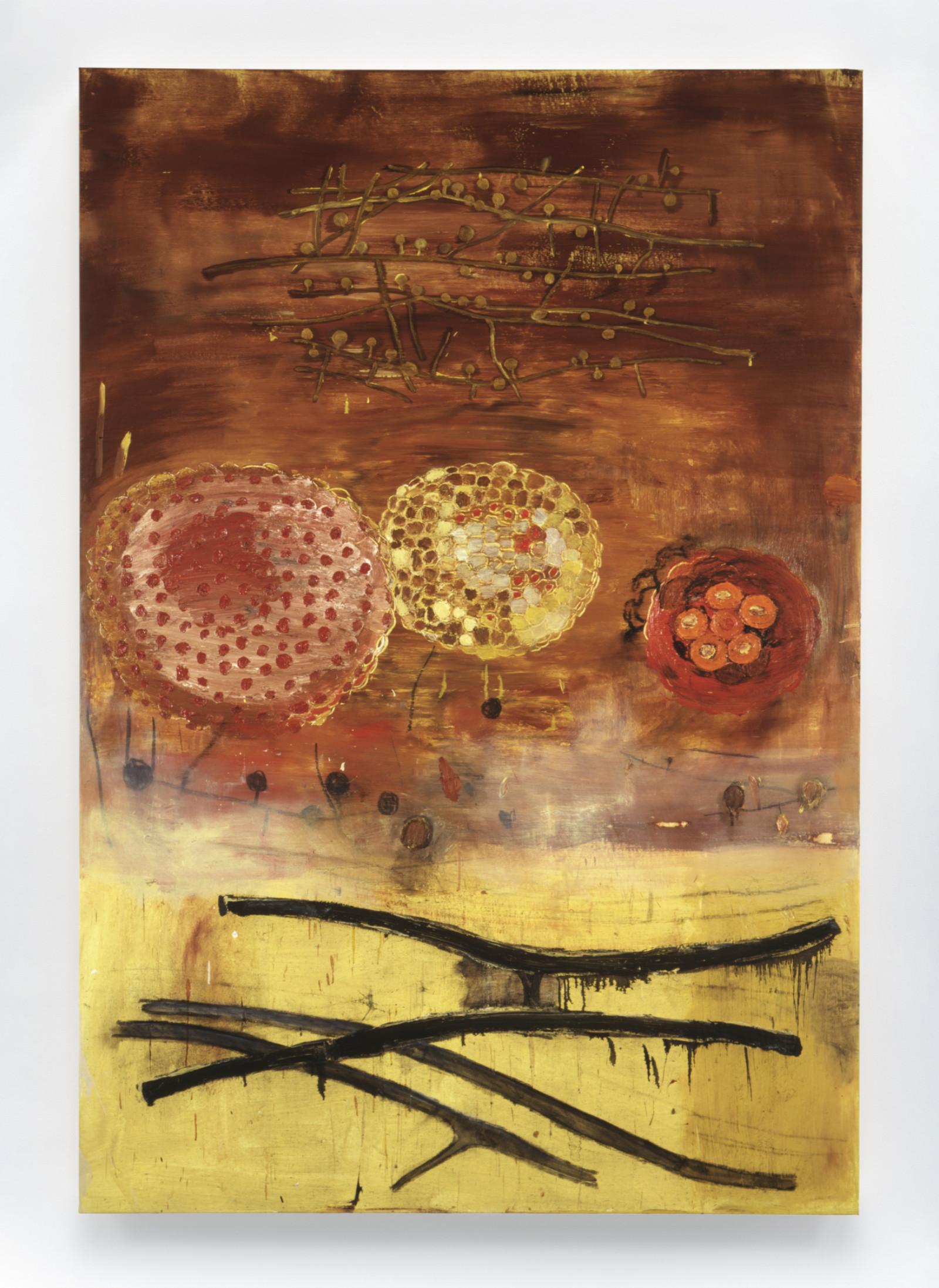 Painting by Terry Winters, , dated 1985