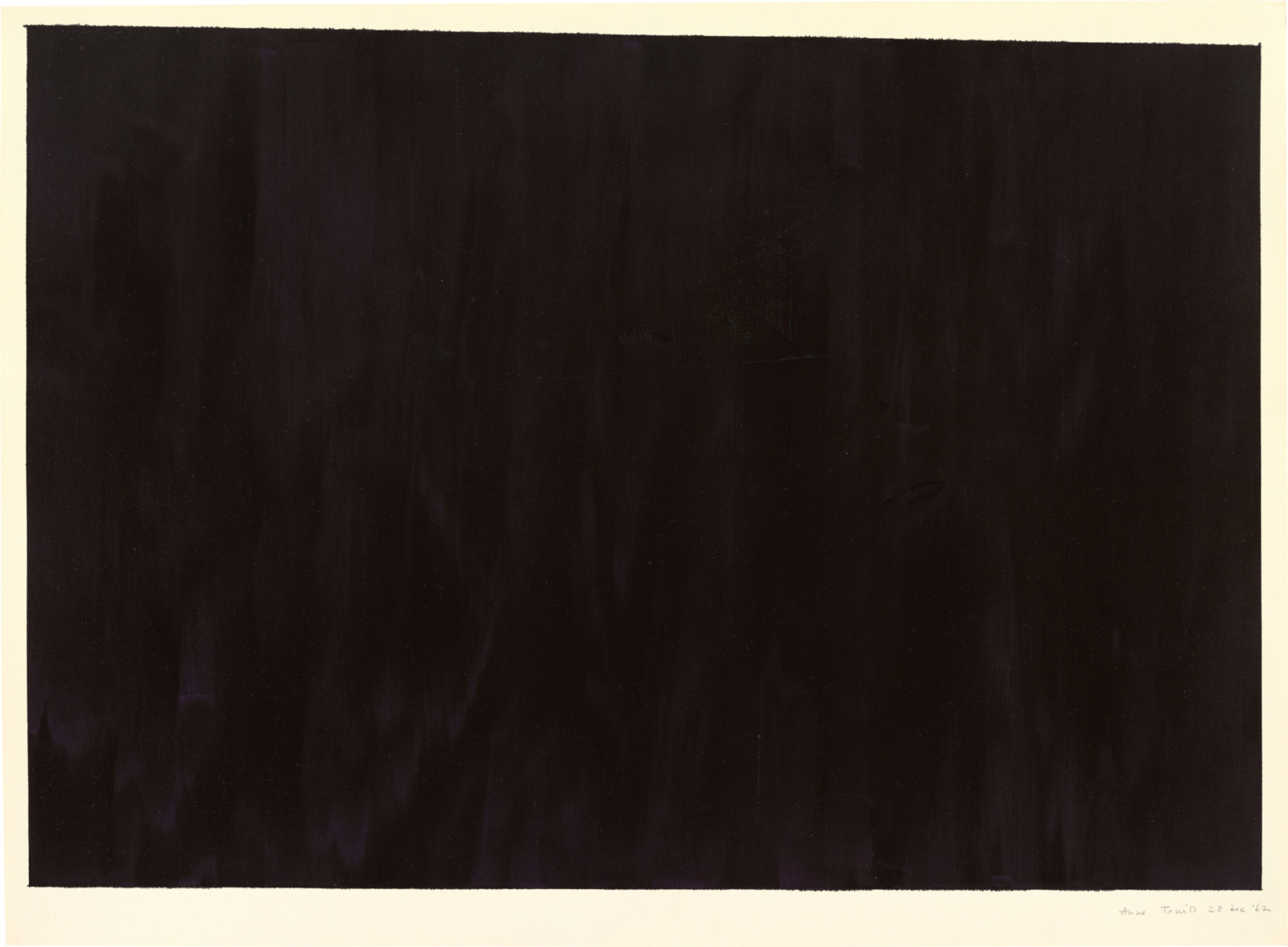 Drawing by Anne Truitt, , dated 1962