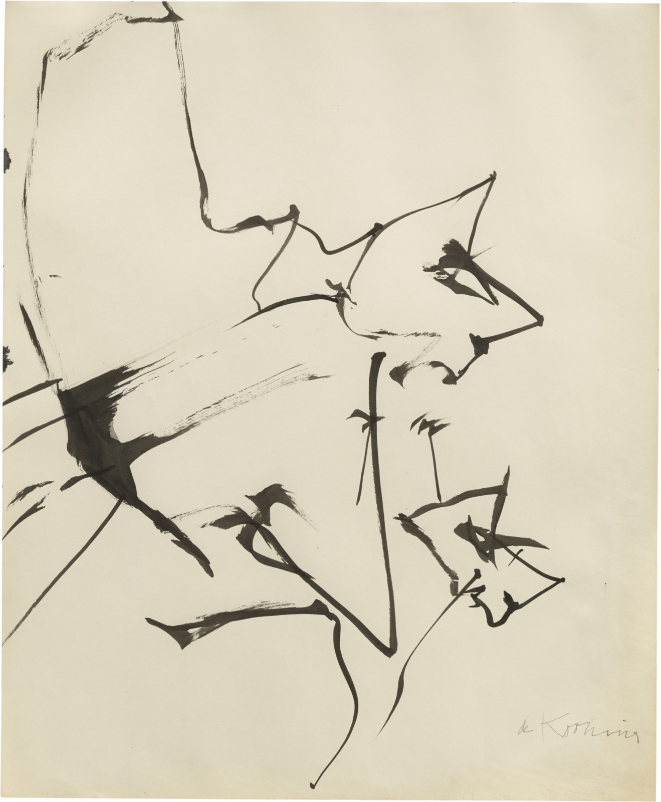 Drawing, dated 1958