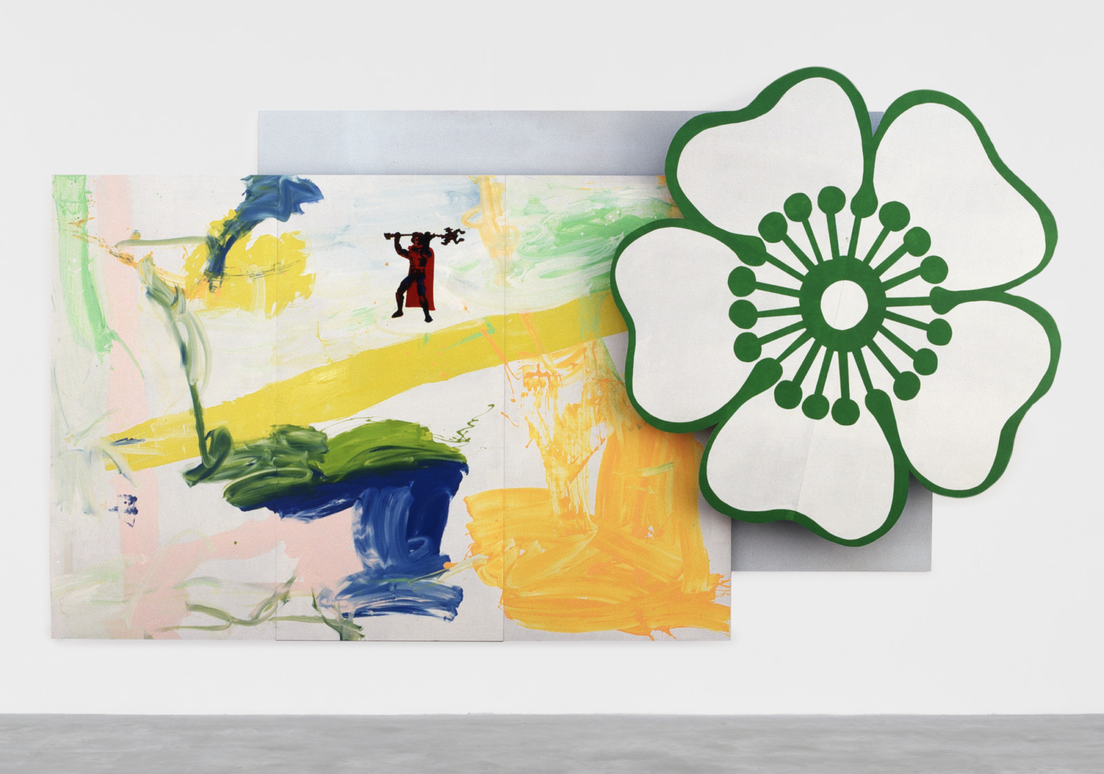 Painting by Michel Majerus, , dated 1998