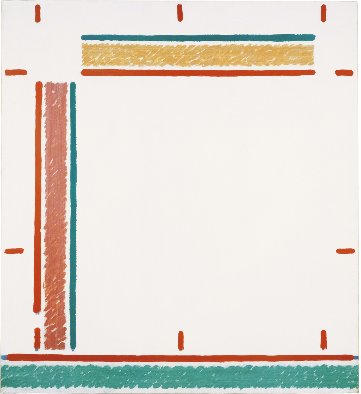 Painting by Martin Barré, , dated 1980
