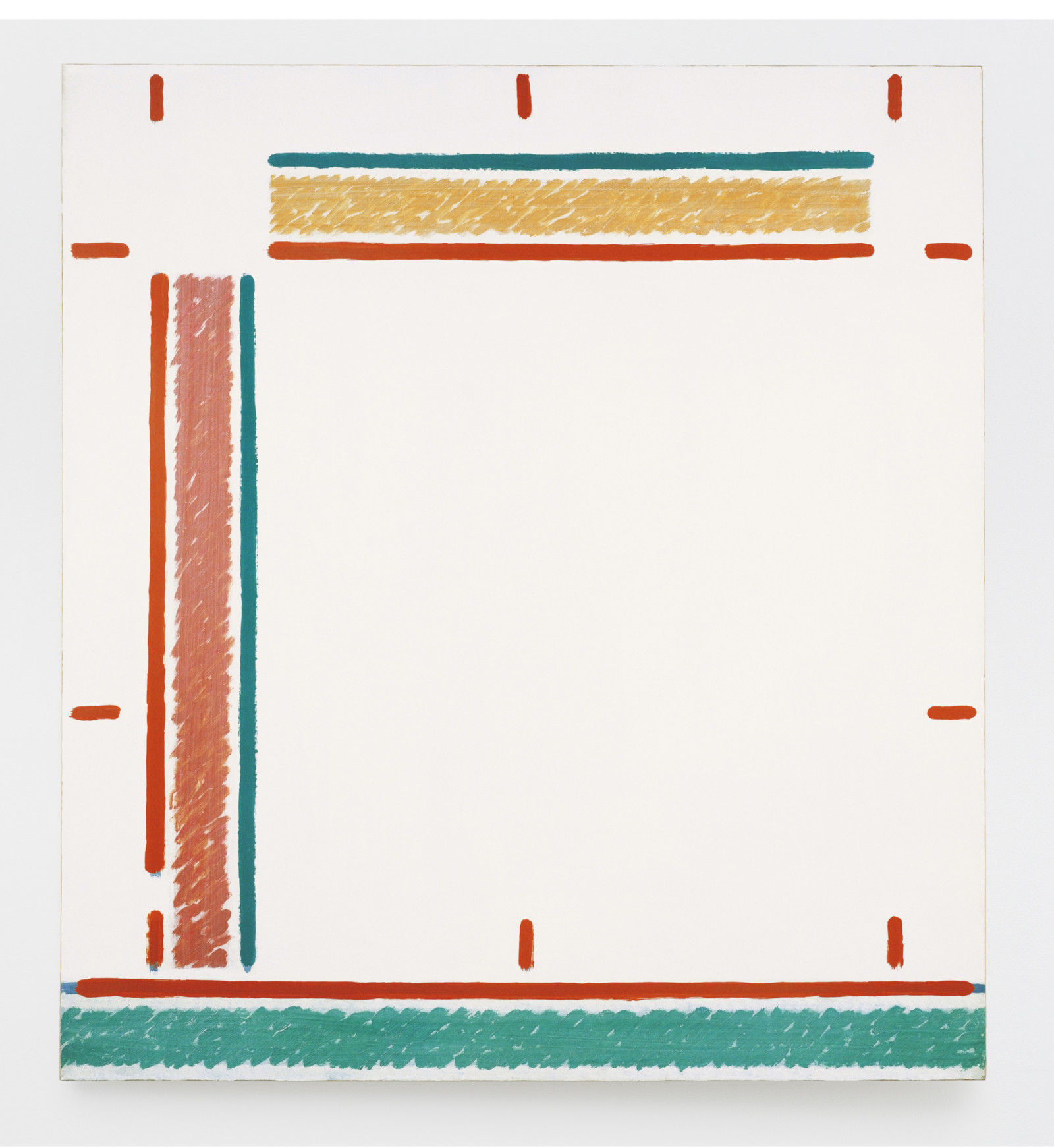 Painting by Martin Barré, , dated 1980