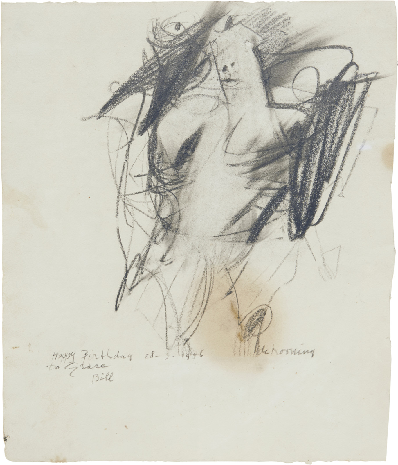 Drawing, dated c. 1950