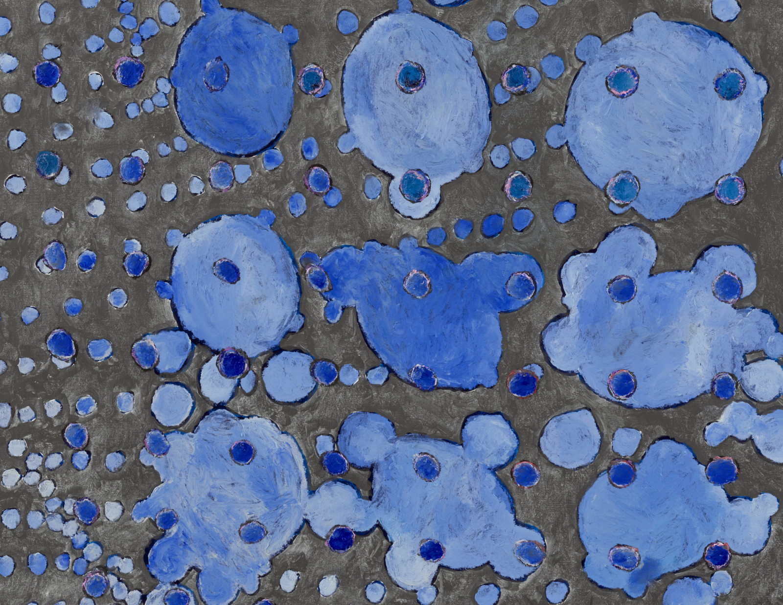 Painting by Terry Winters, , dated 2018