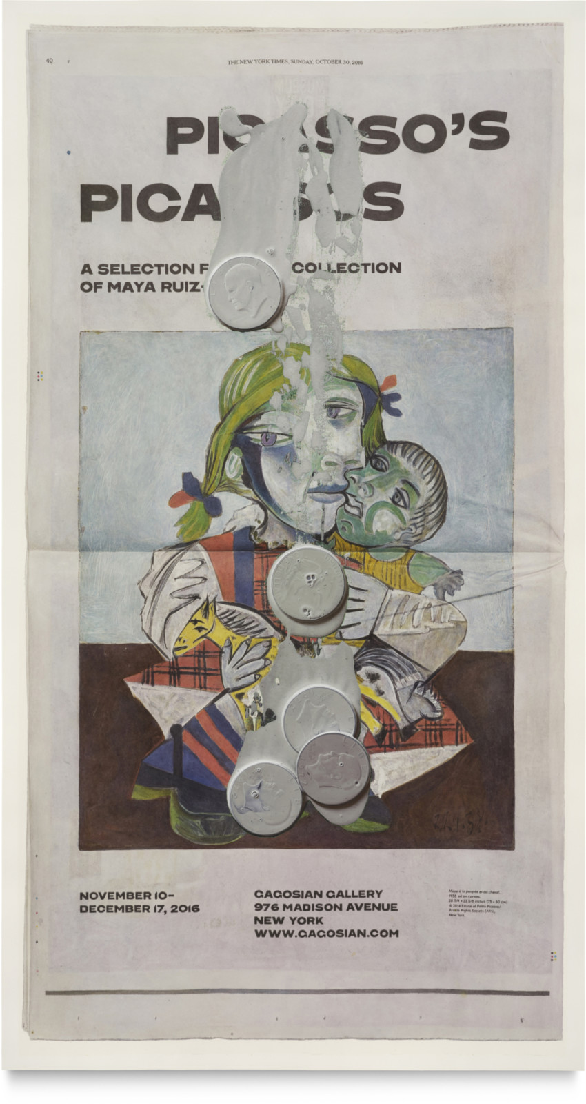 Drawing by Paul Sietsema, , dated 2020