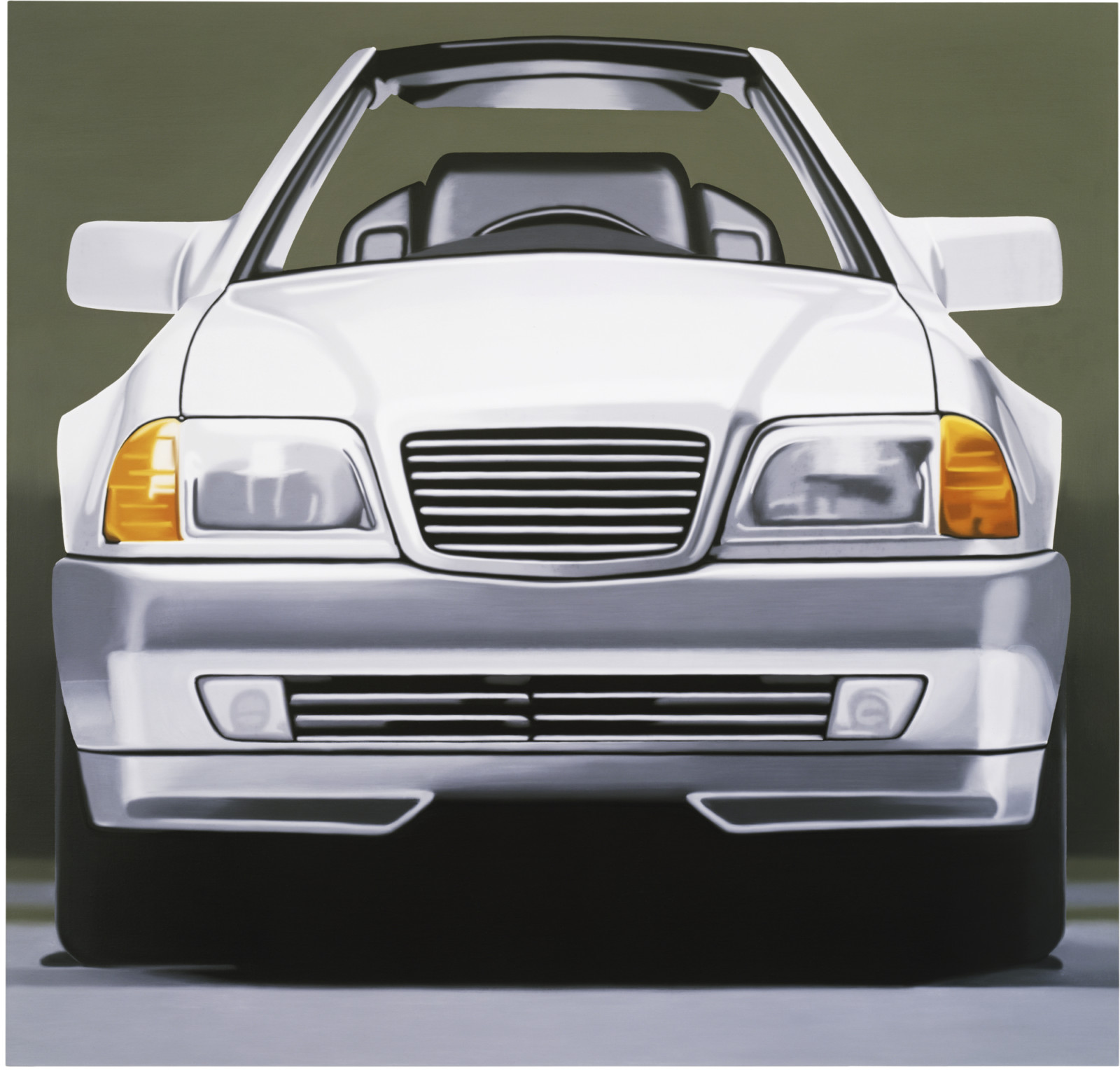 Painting by Peter Cain, , dated 1992