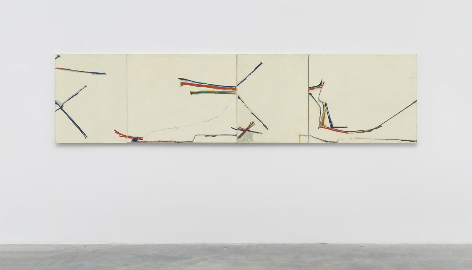 Painting by Martin Barré, , dated 1960