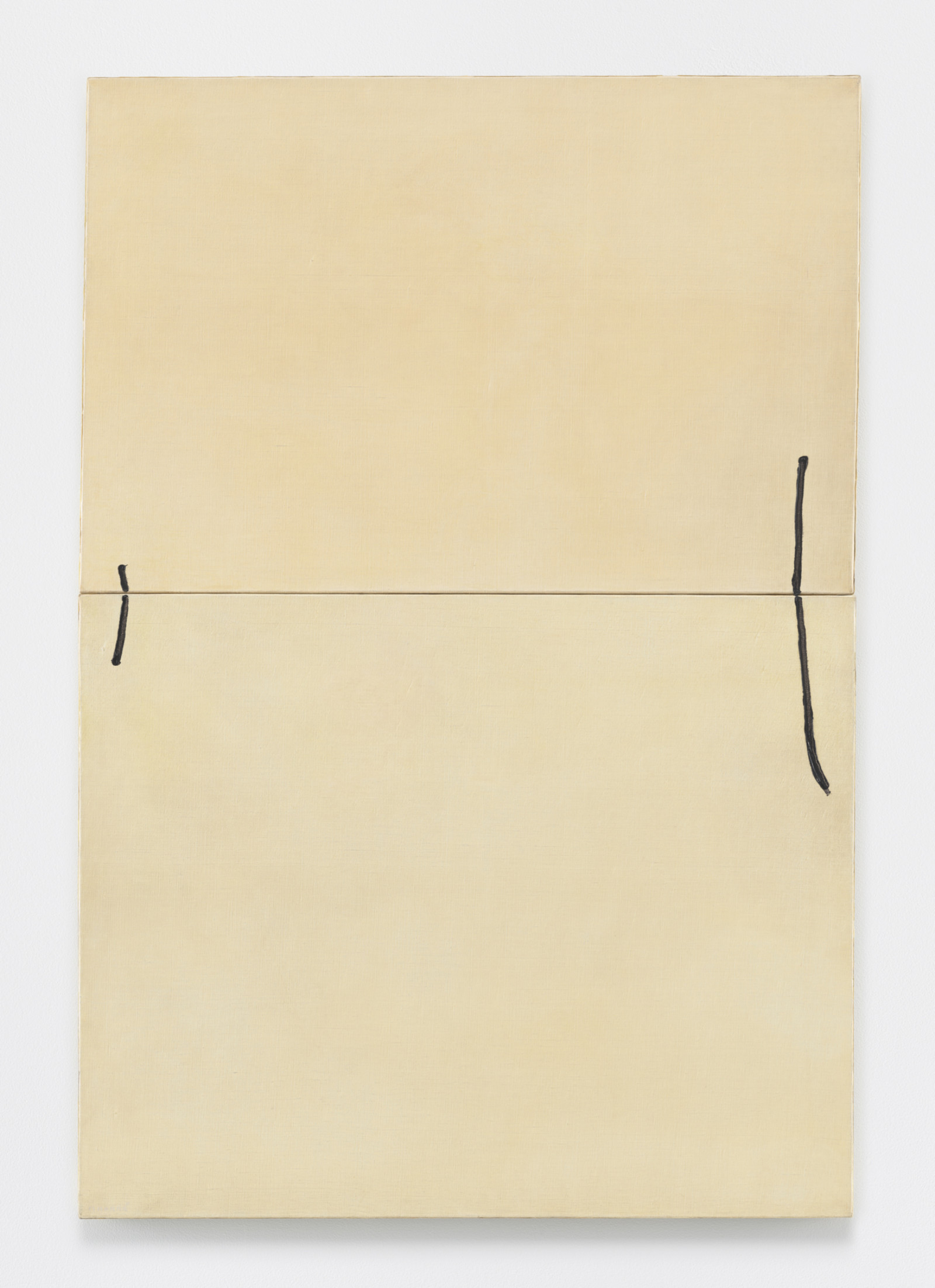 Painting by Martin Barré, , dated 1961