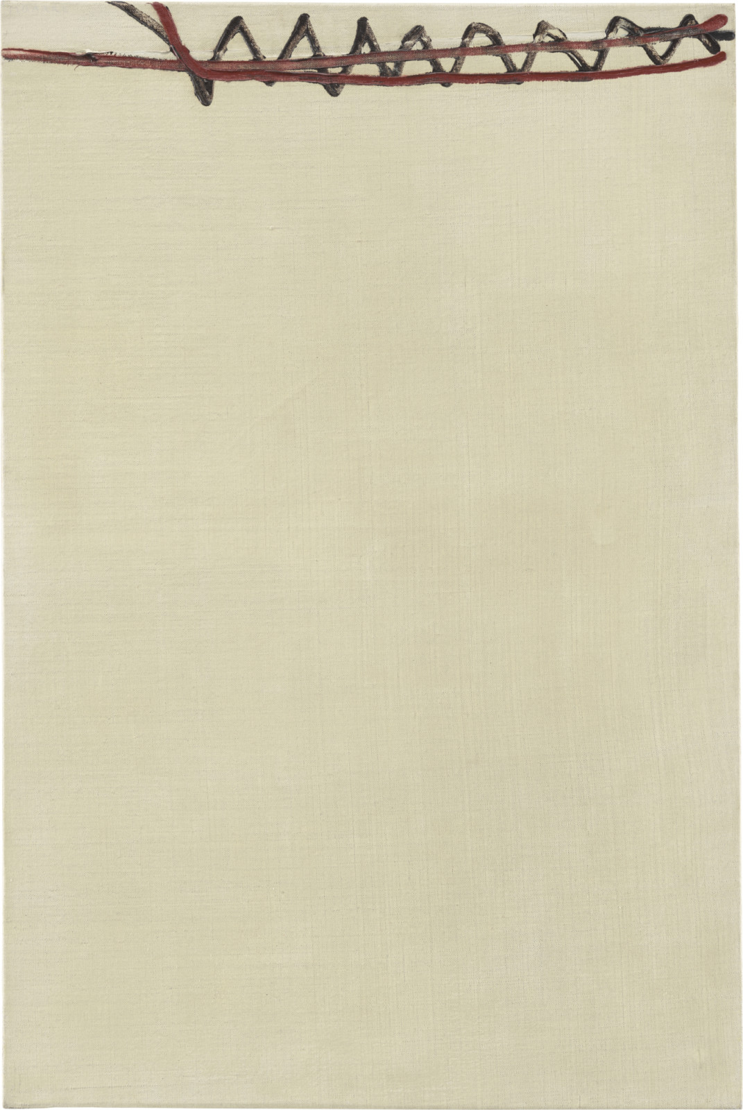 Painting by Martin Barré, , dated 1961