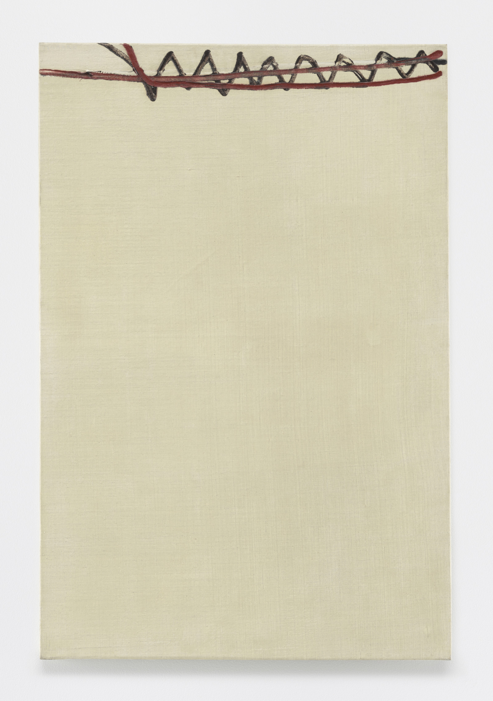 Painting by Martin Barré, , dated 1961