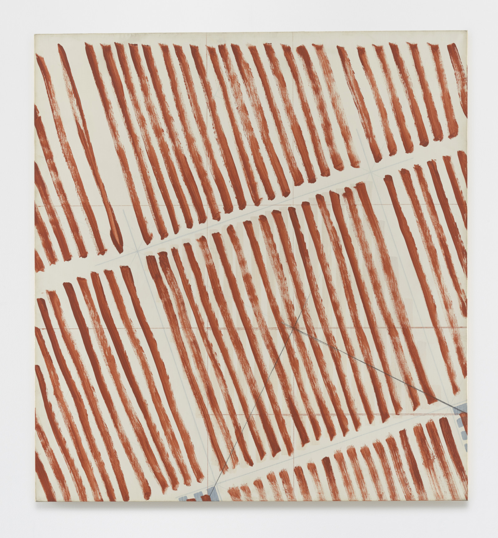 Painting by Martin Barré, , dated 1975–76