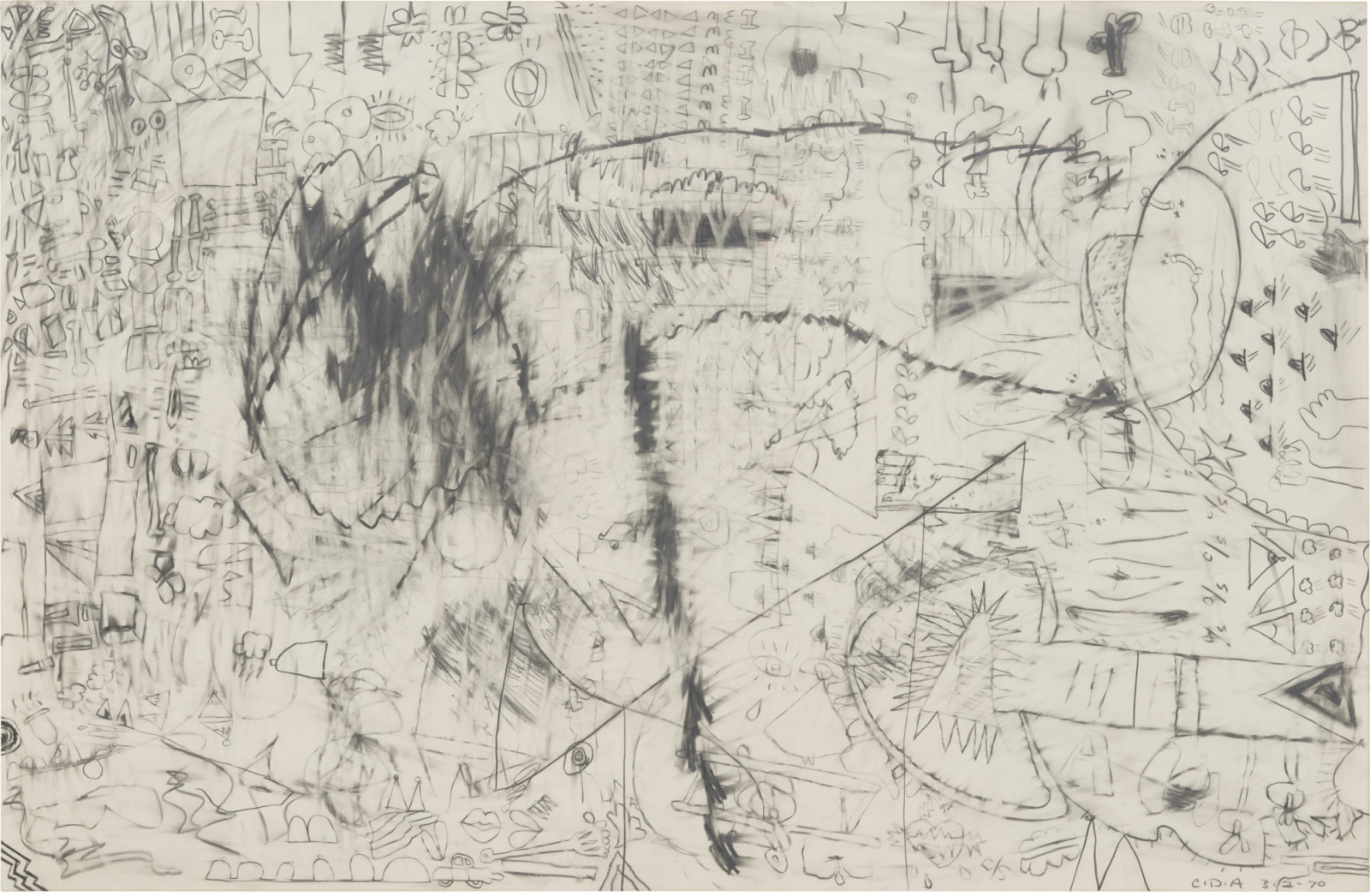 Drawing, dated 1970