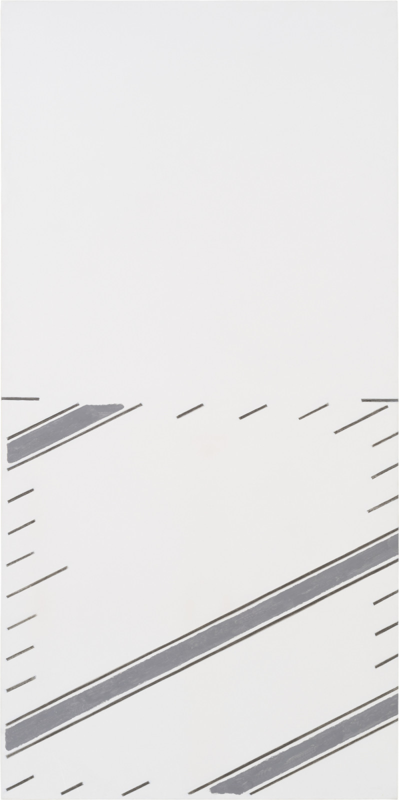 Painting by Martin Barré, , dated 1977–78