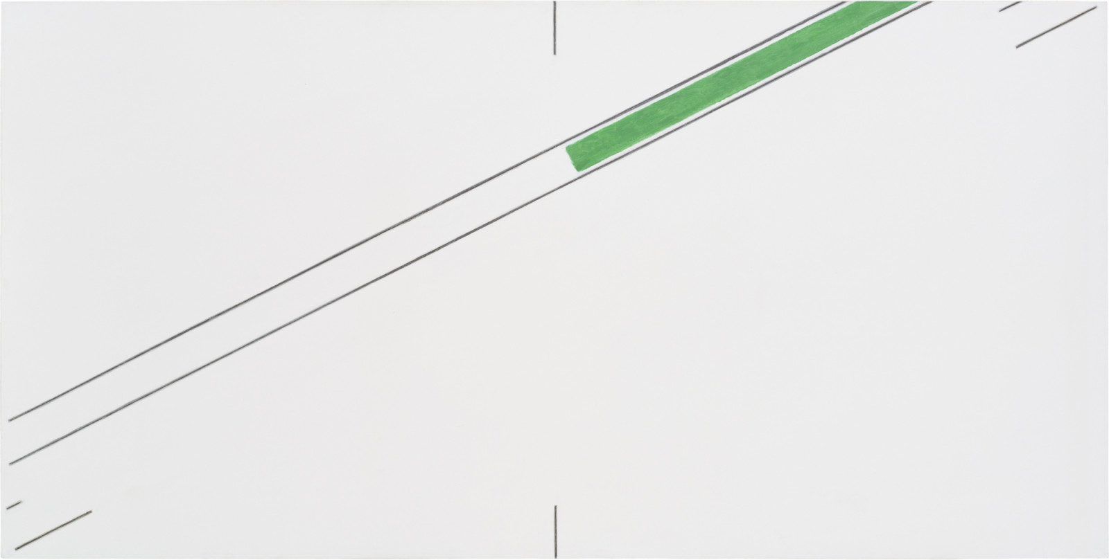 Painting by Martin Barré, , dated 1977–78