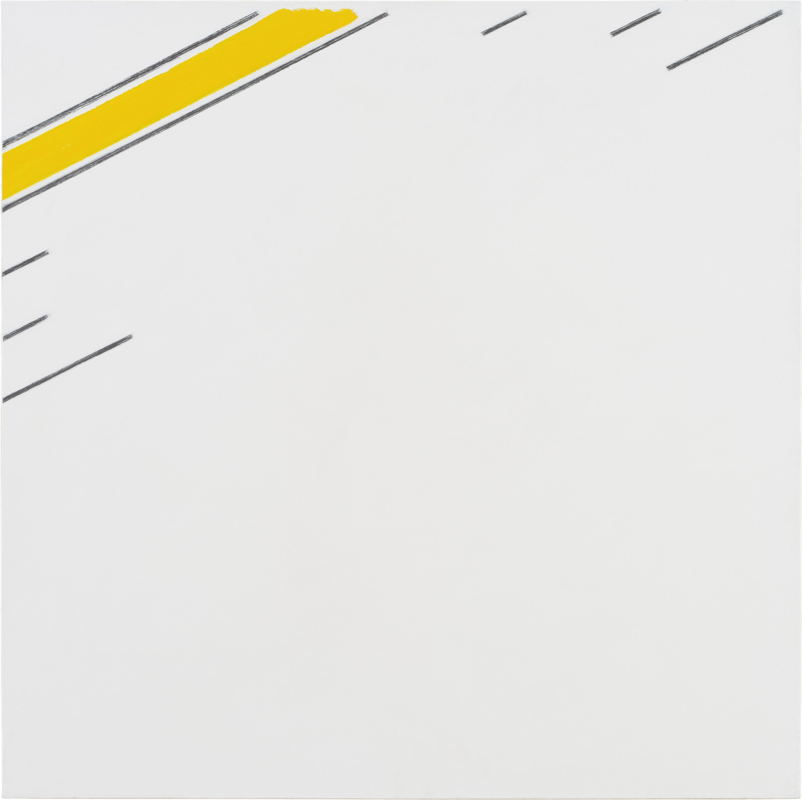 Painting by Martin Barré, , dated 1977–78