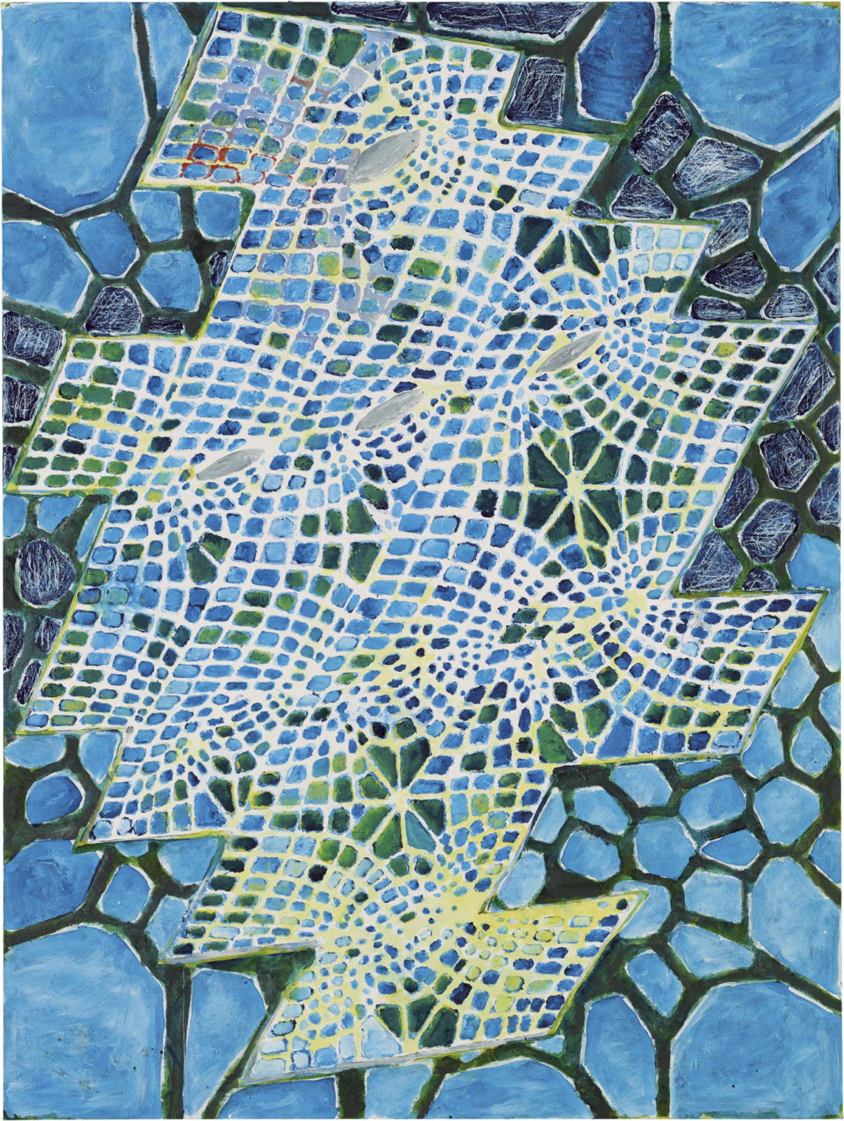 Painting by Terry Winters, , dated 2013