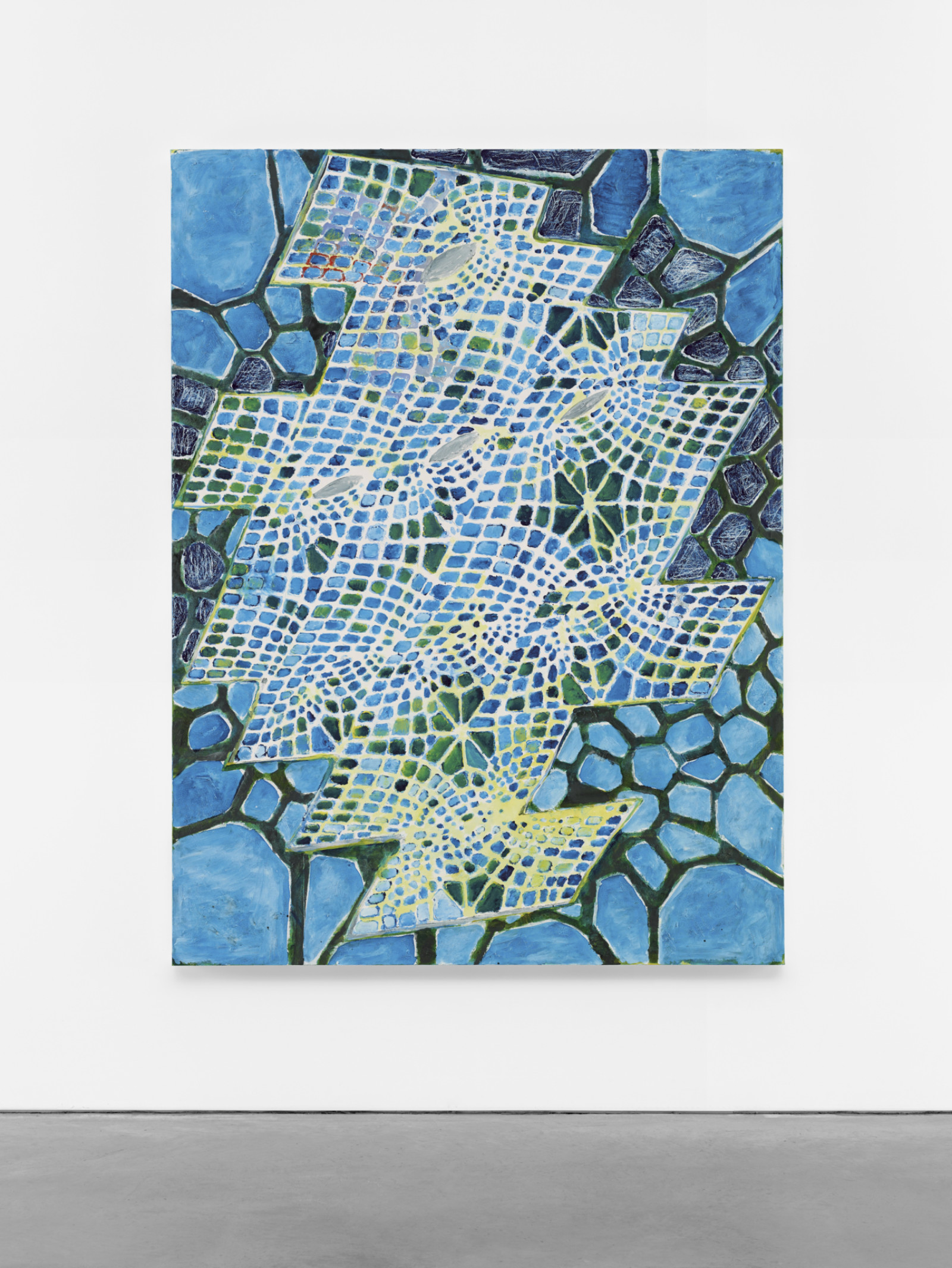 Painting by Terry Winters, , dated 2013