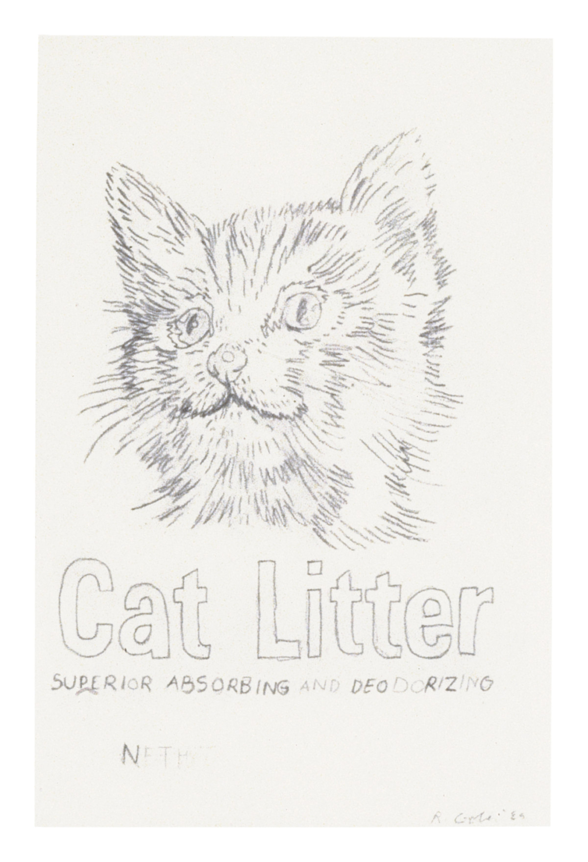 <p><em>Untitled</em> 1989 Pencil on vellum<br />San Francisco Museum of Modern Art, fractional and promised<br />gift of Vicki and Kent Logan</p>