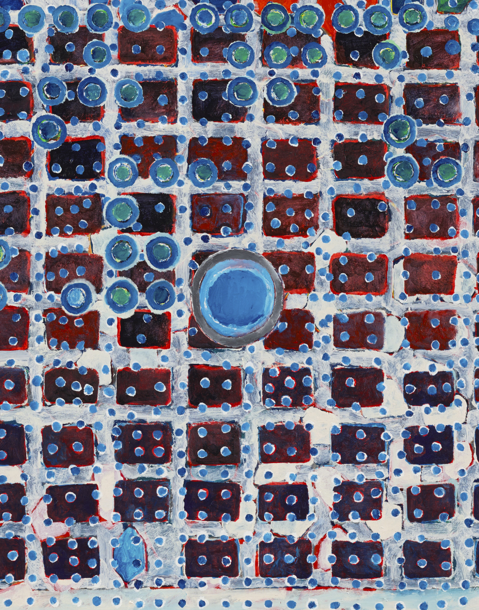 Painting by Terry Winters, , dated 2016
