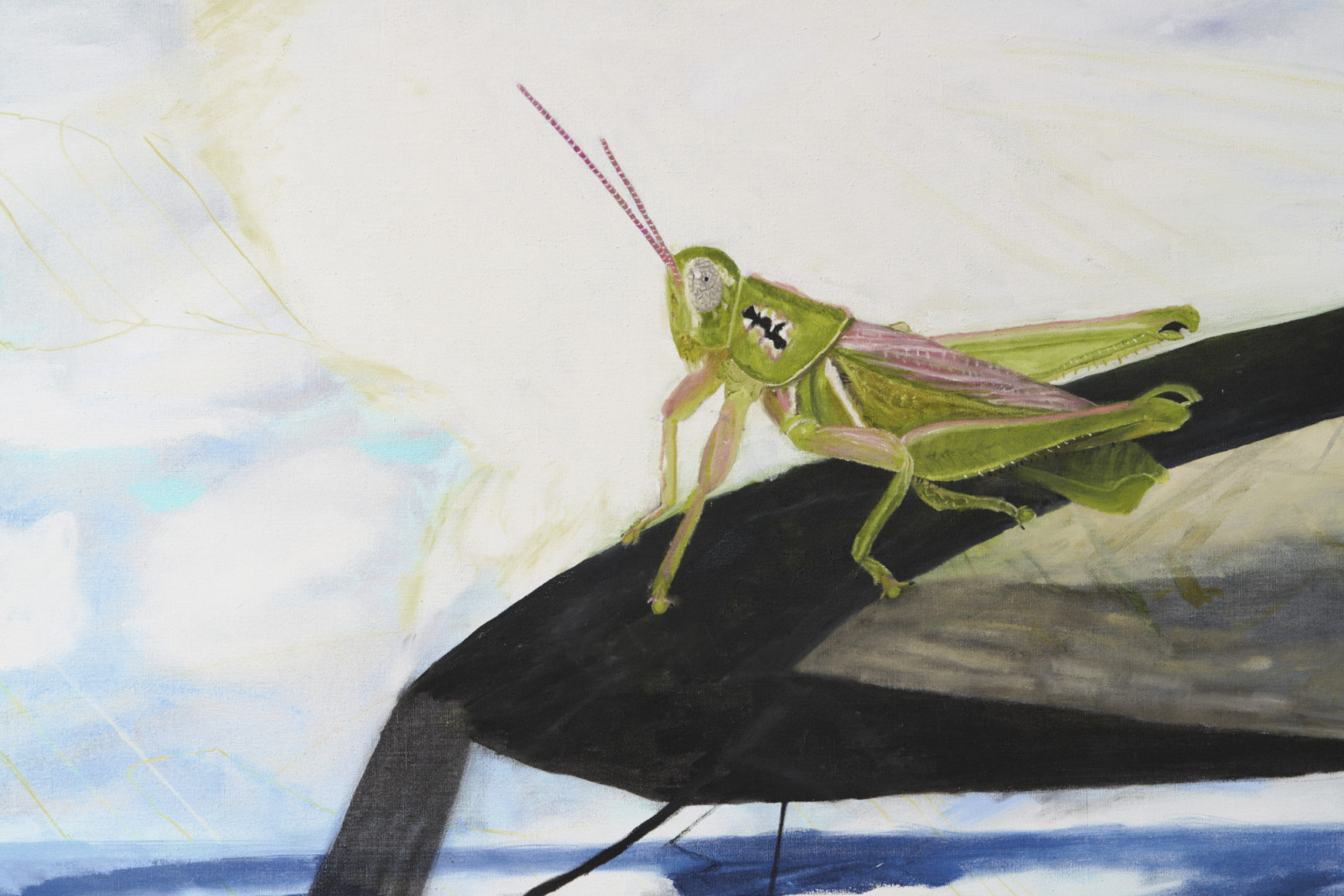 Painting by Leidy Churchman, , dated 2021