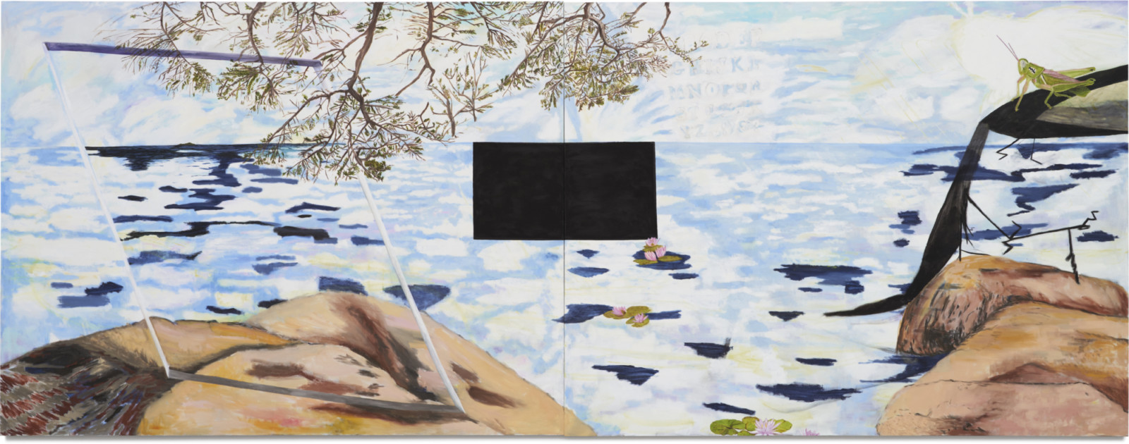 Painting by Leidy Churchman, , dated 2021