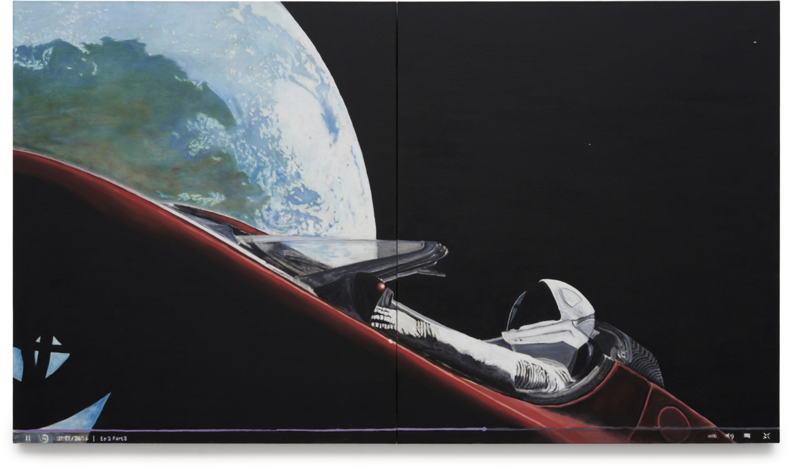 Painting by Leidy Churchman, , dated 2021