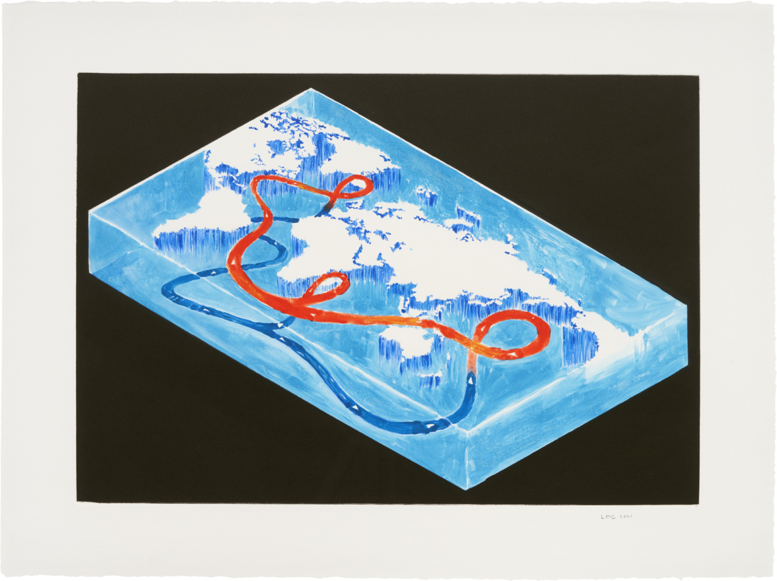 Print by Leidy Churchman, , dated 2021