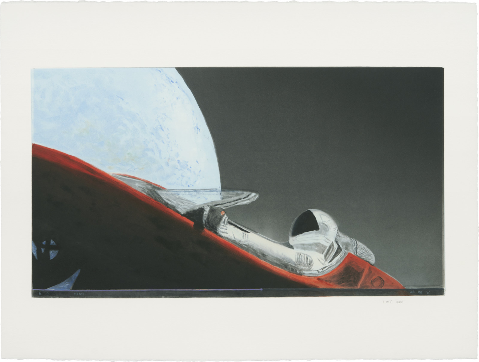 Print by Leidy Churchman, , dated 2021