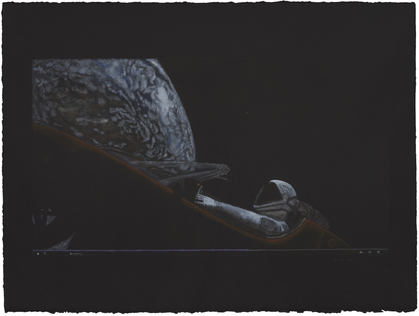 Print by Leidy Churchman, , dated 2021