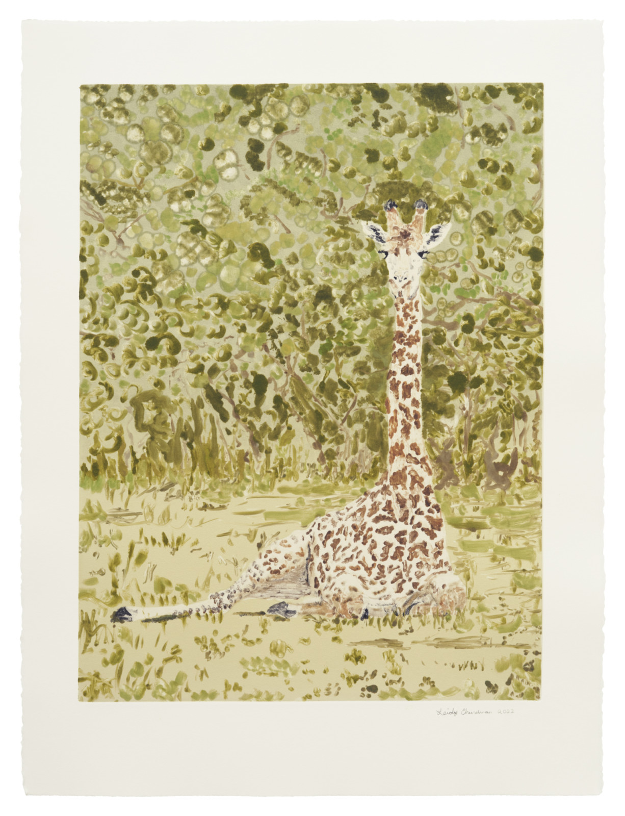 Print by Leidy Churchman, , dated 2022