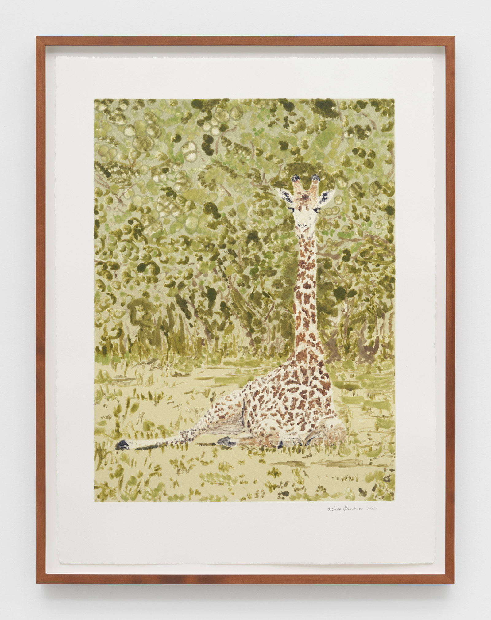 Print by Leidy Churchman, , dated 2022