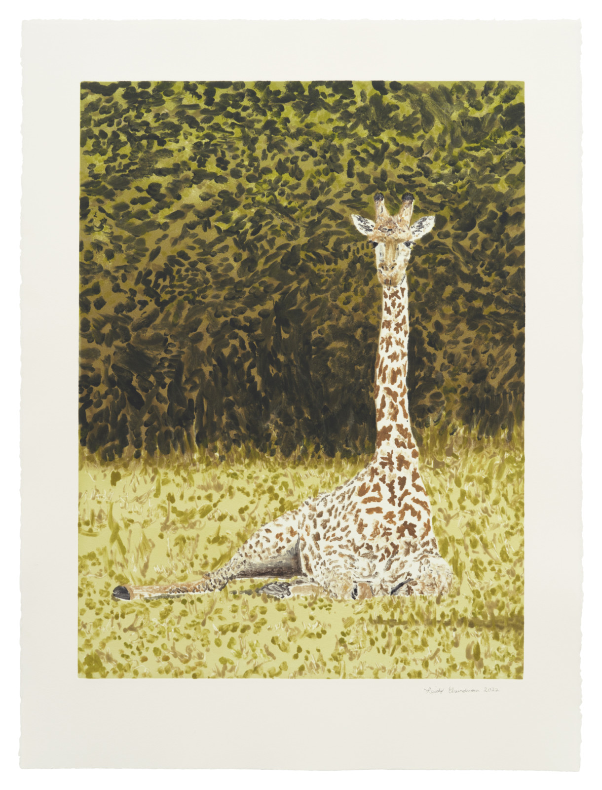 Print by Leidy Churchman, , dated 2022