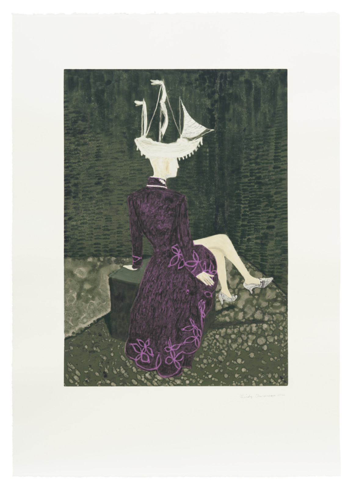 Print by Leidy Churchman, , dated 2022