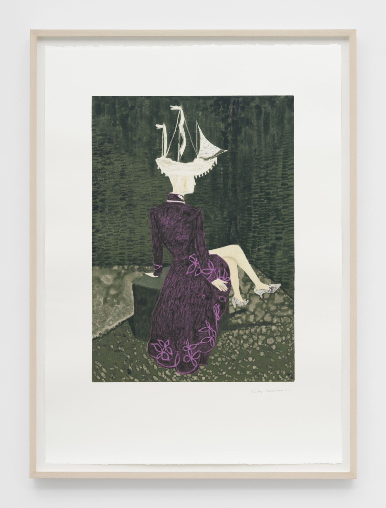 Print by Leidy Churchman, , dated 2022