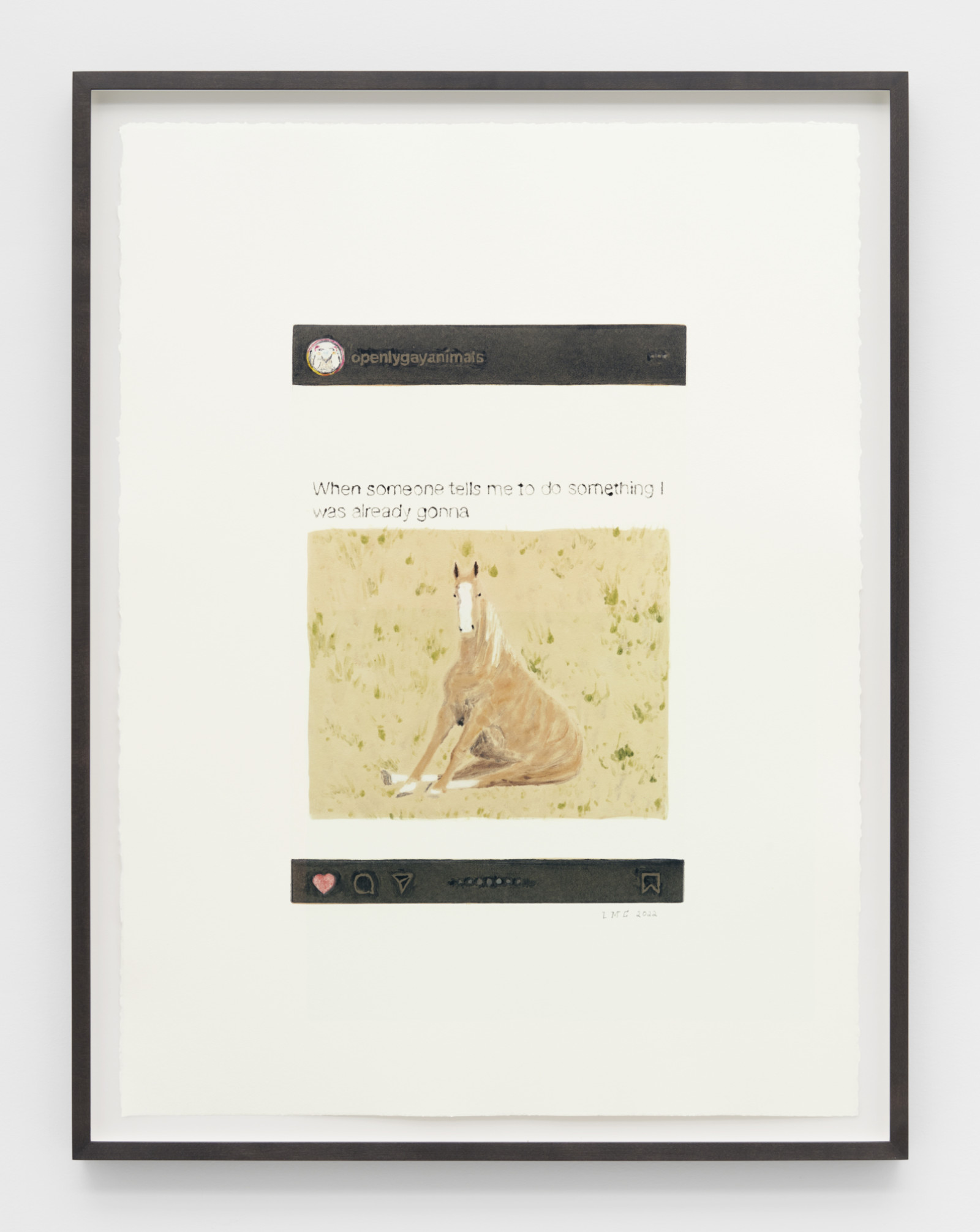 Print by Leidy Churchman, , dated 2022