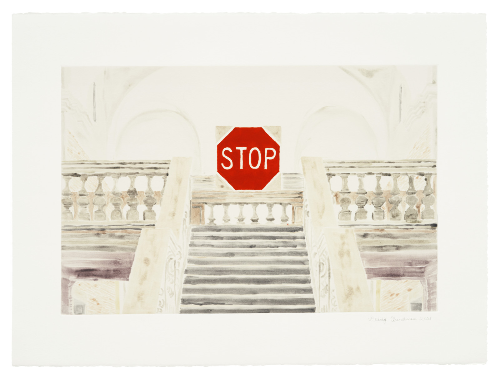 Print by Leidy Churchman, , dated 2021