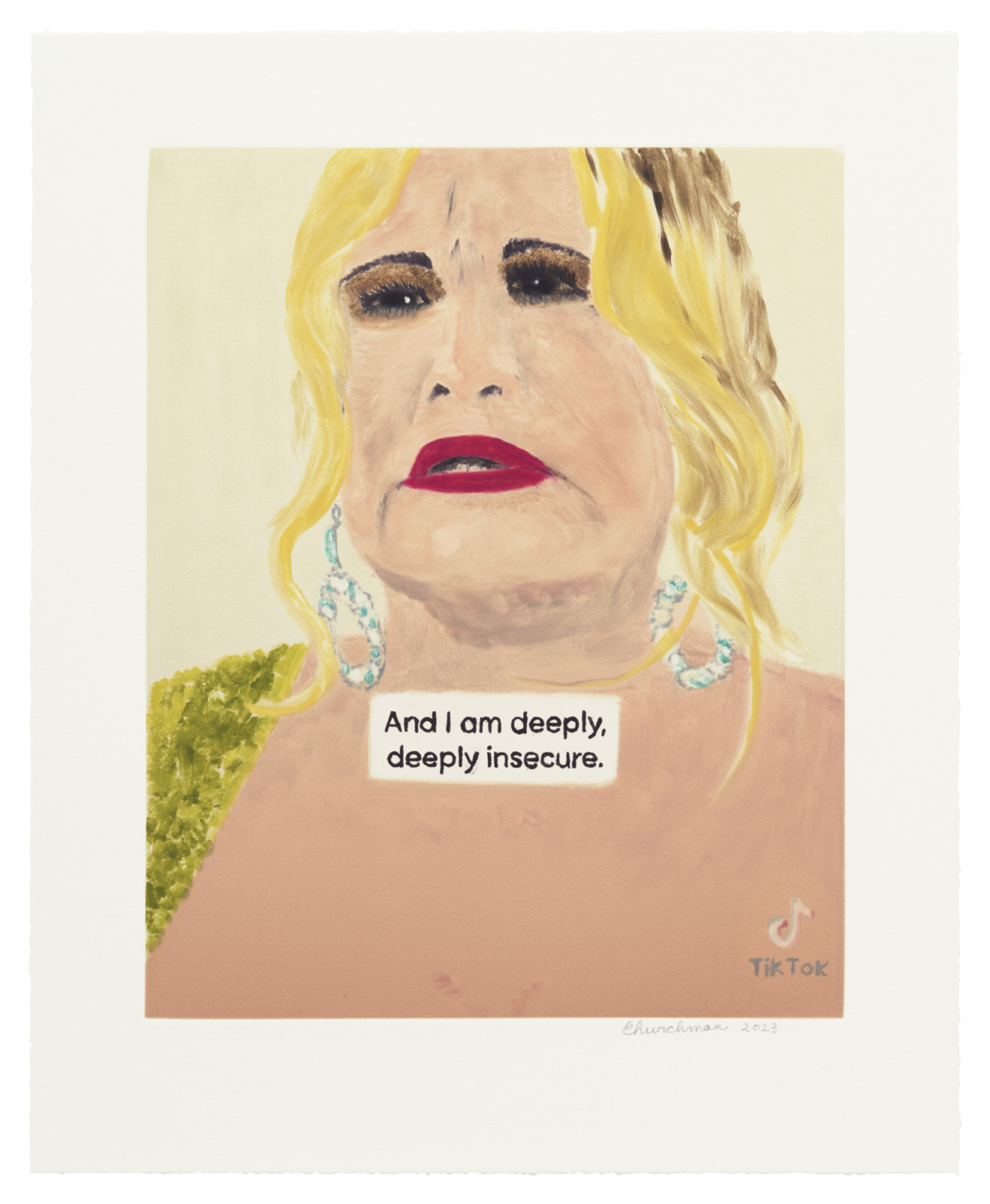 Print by Leidy Churchman, , dated 2023