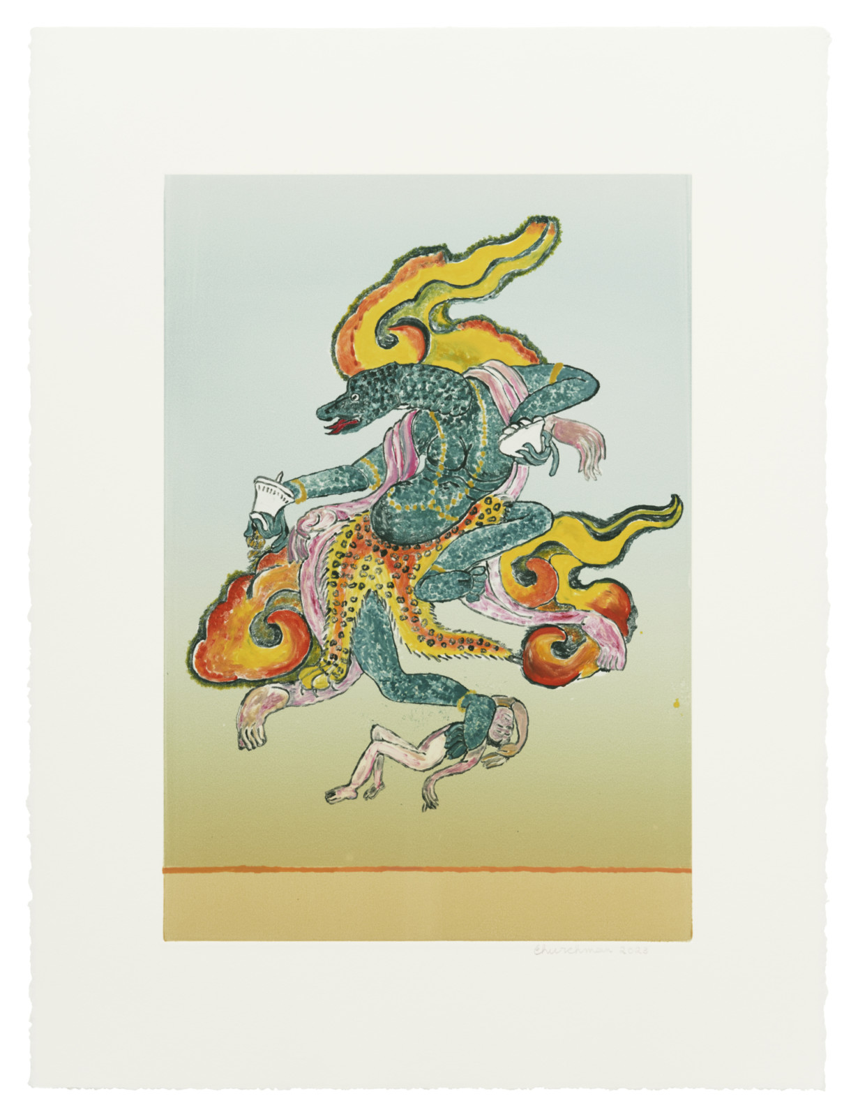 Print by Leidy Churchman, , dated 2023
