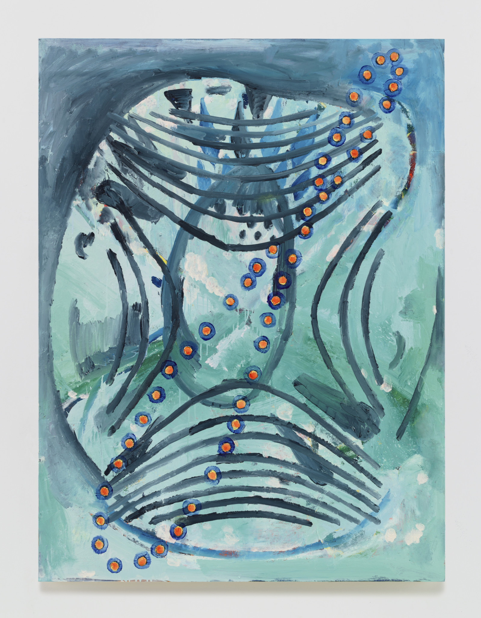 Painting by Terry Winters, , dated 2015–16