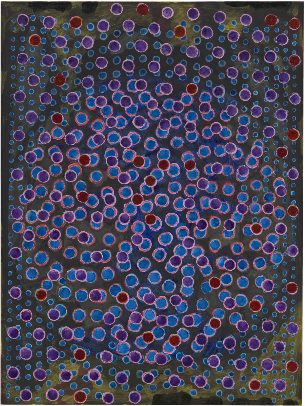 Painting by Terry Winters, , dated 2017