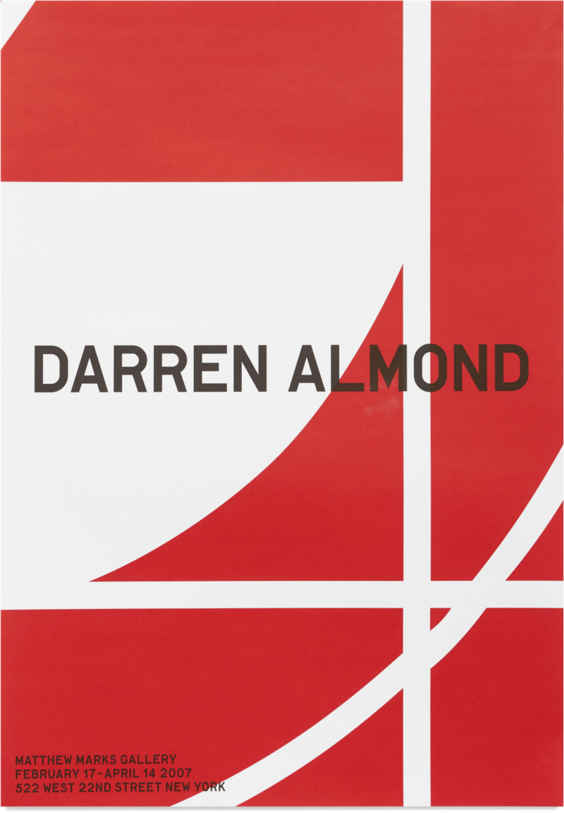 DARREN ALMOND | Matthew Marks Gallery