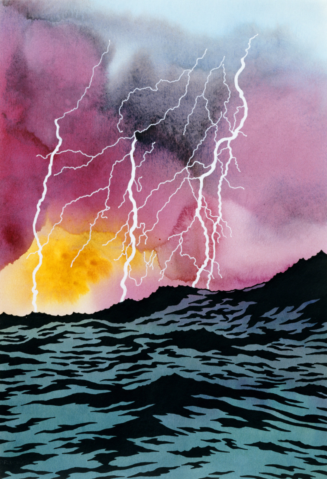 Drawing by Ken Price, , dated 2004